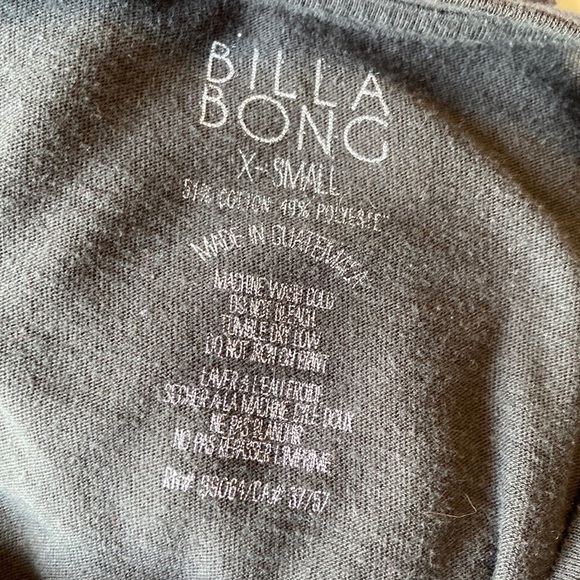 Dark Grey Billabong Hamsa Tshirt - XSmall - Picture 4 of 4